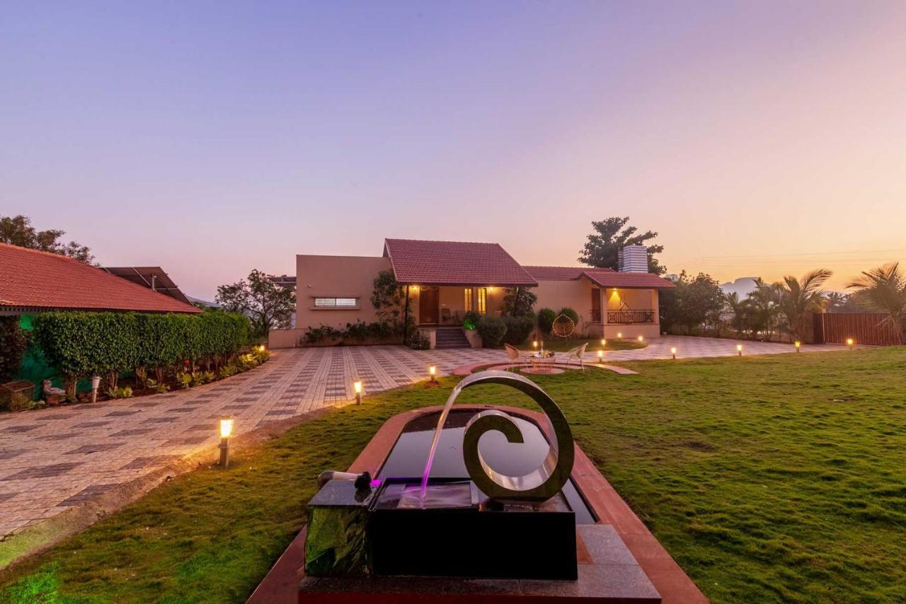 Luna Villa By Stayvista - Lakeside Charm With Terrace, Lush Lawn & Modern Decor Nashik Exterior photo
